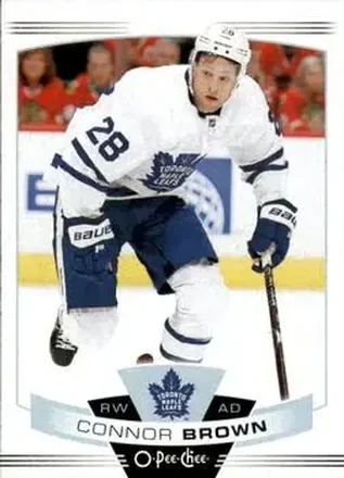 2019-20 O-Pee-Chee #32 - Connor Brown - Toronto Maple Leafs