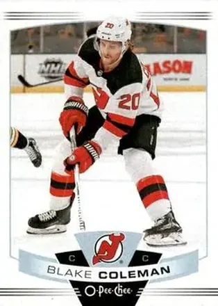2019-20 O-Pee-Chee #33 - Blake Coleman - New Jersey Devils