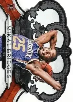 2018-19 Panini Crown Royale #3 Mikal Bridges