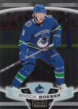 2019-20 O-Pee-Chee Platinum #4 - Brock Boeser - Vancouver Canucks