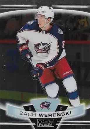2019-20 O-Pee-Chee Platinum #7 - Zach Werenski - Columbus Blue Jackets