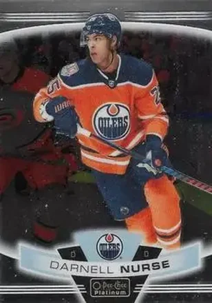 2019-20 O-Pee-Chee Platinum #9 - Darnell Nurse - Edmonton Oilers