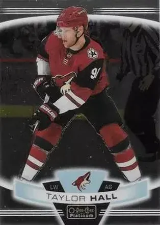 2019-20 O-Pee-Chee Platinum #14 - Taylor Hall - Arizona Coyotes