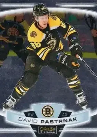 2019-20 O-Pee-Chee Platinum #19 - David Pastrnak - Boston Bruins