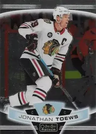 2019-20 O-Pee-Chee Platinum #20 - Jonathan Toews - Chicago Blackhawks
