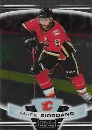 2019-20 O-Pee-Chee Platinum #23 - Mark Giordano - Calgary Flames