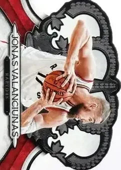 2018-19 Panini Crown Royale #9 - Jonas Valančiūnas - Toronto Raptors 2018-19 Panini Crown Royale #9 - Jonas Valančiūnas - Toronto Raptors