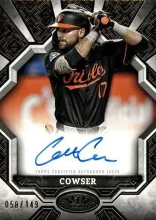 2025 Topps Tier One - Break Out Autographs #BOA-CC - Colton Cowser - Baltimore Orioles