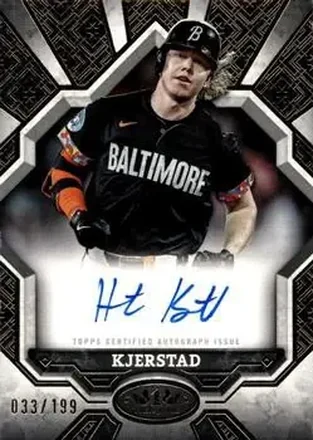 2025 Topps Tier One - Break Out Autographs #BOA-HK - Heston Kjerstad - Baltimore Orioles