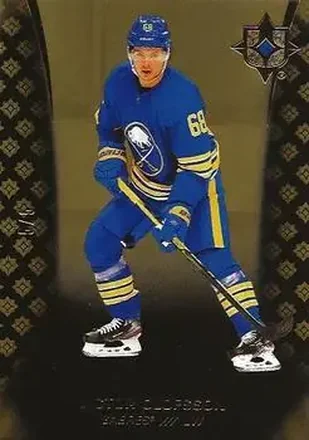 2020-21 Upper Deck Ultimate Collection - Onyx Black #37 - Victor Olofsson - Buffalo Sabres