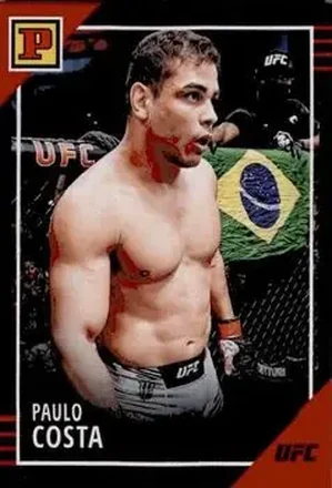 2022 Panini UFC Debut Edition - Red #6 - Paulo Costa