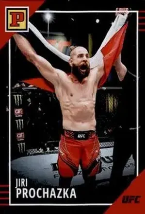 2022 Panini UFC Debut Edition - Red #16 - Jiri Prochazka