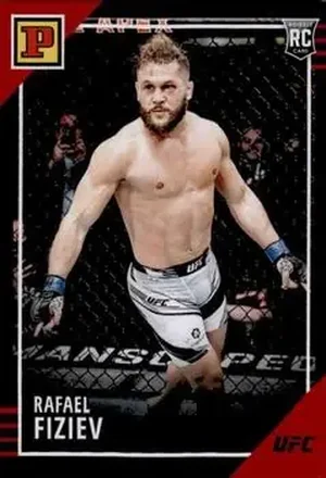 2022 Panini UFC Debut Edition - Red #52 - Rafael Fiziev