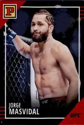 2022 Panini UFC Debut Edition - Red #64 - Jorge Masvidal