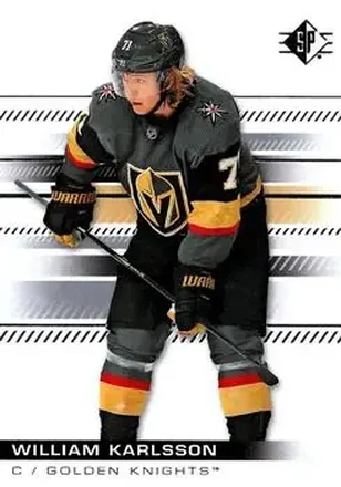 2019-20 SP #13 - William Karlsson - Vegas Golden Knights
