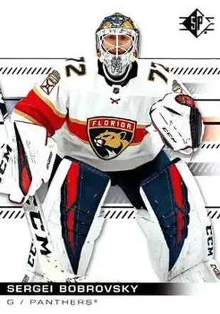 2019-20 SP #15 - Sergei Bobrovsky - Florida Panthers