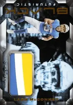 2024 Panini Black - Futuristic Citrine #F-LMY - Luke McCaffrey - Washington Commanders