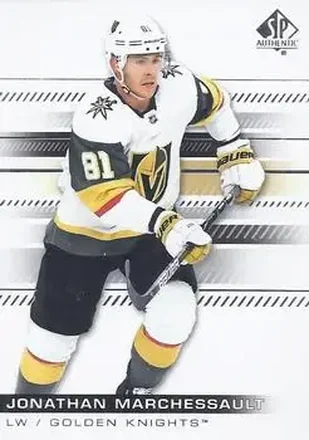 2019-20 SP Authentic #1 - Jonathan Marchessault - Vegas Golden Knights