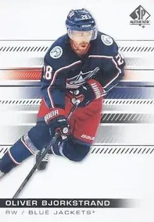 2019-20 SP Authentic #2 - Oliver Bjorkstrand - Columbus Blue Jackets