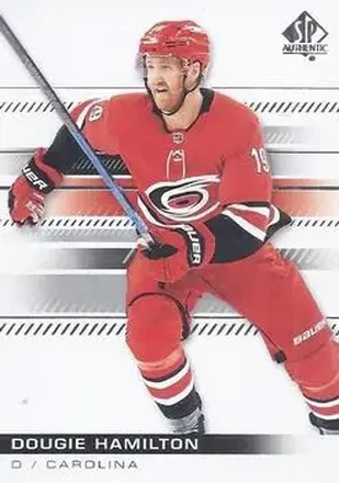 2019-20 SP Authentic #3 - Dougie Hamilton - Carolina Hurricanes