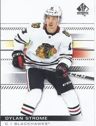 2019-20 SP Authentic #6 - Dylan Strome - Chicago Blackhawks