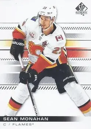 2019-20 SP Authentic #7 - Sean Monahan - Calgary Flames