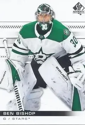 2019-20 SP Authentic #9 - Ben Bishop - Dallas Stars