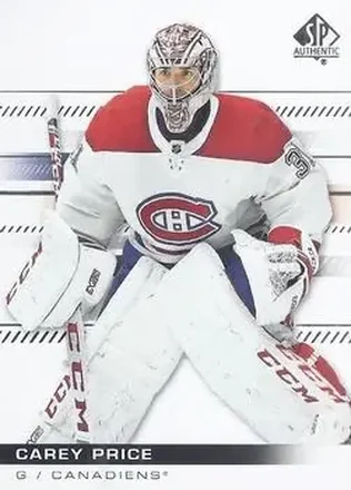 2019-20 SP Authentic #10 - Carey Price - Montreal Canadiens