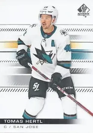 2019-20 SP Authentic #11 - Tomas Hertl - San Jose Sharks