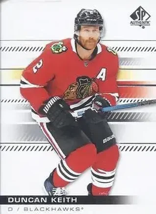 2019-20 SP Authentic #14 - Duncan Keith - Chicago Blackhawks