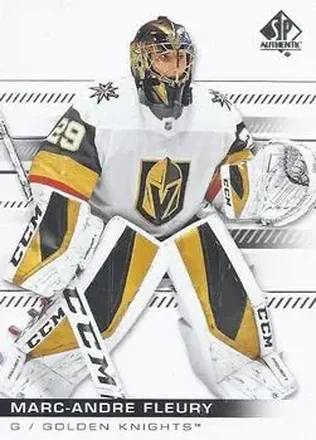 2019-20 SP Authentic #16 - Marc-Andre Fleury - Vegas Golden Knights