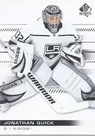 2019-20 SP Authentic #17 - Jonathan Quick - Los Angeles Kings