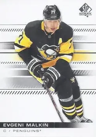 2019-20 SP Authentic #18 - Evgeni Malkin - Pittsburgh Penguins