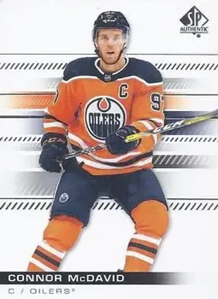 2019-20 SP Authentic #19 - Connor McDavid - Edmonton Oilers