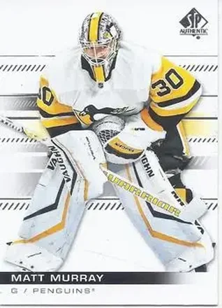2019-20 SP Authentic #22 - Matt Murray - Pittsburgh Penguins