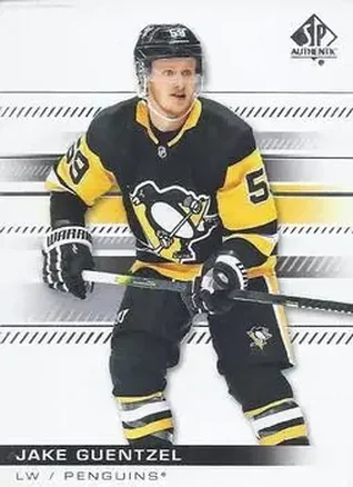 2019-20 SP Authentic #23 - Jake Guentzel - Pittsburgh Penguins