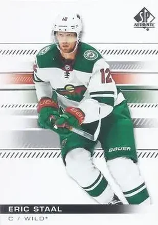 2019-20 SP Authentic #27 - Eric Staal - Minnesota Wild