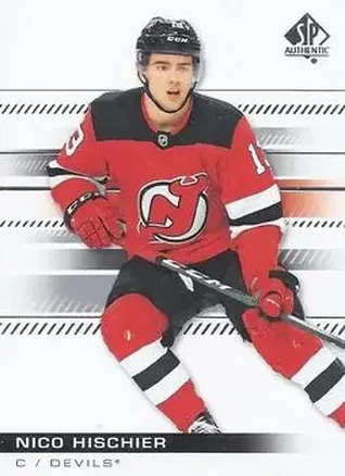 2019-20 SP Authentic #28 - Nico Hischier - New Jersey Devils