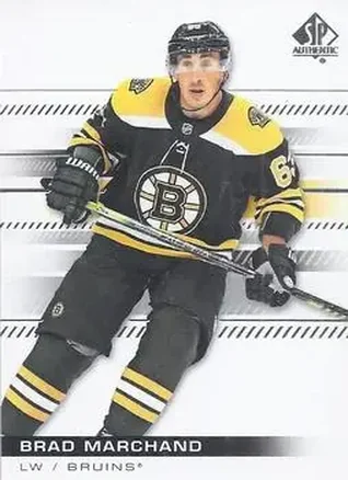 2019-20 SP Authentic #30 - Brad Marchand - Boston Bruins