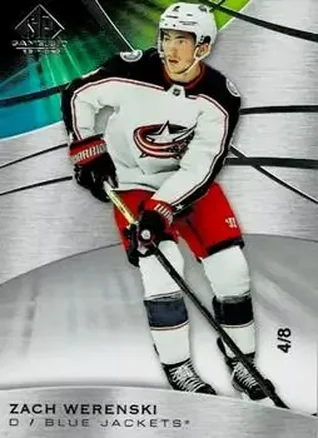 2019-20 SP Game Used #3 - Zach Werenski - Columbus Blue Jackets