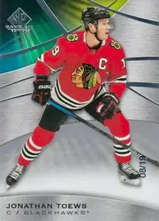 2019-20 SP Game Used #4 - Jonathan Toews - Chicago Blackhawks