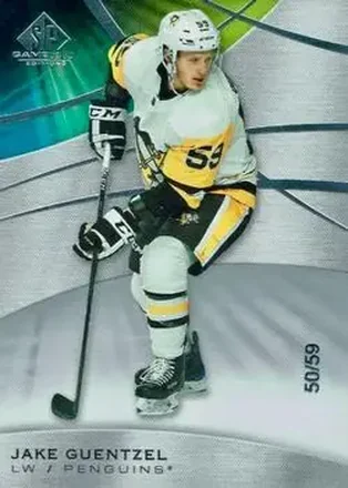 2019-20 SP Game Used #7 - Jake Guentzel - Pittsburgh Penguins