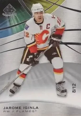 2019-20 SP Game Used #10 - Jarome Iginla - Calgary Flames