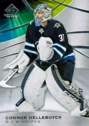 2019-20 SP Game Used #11 - Connor Hellebuyck - Winnipeg Jets