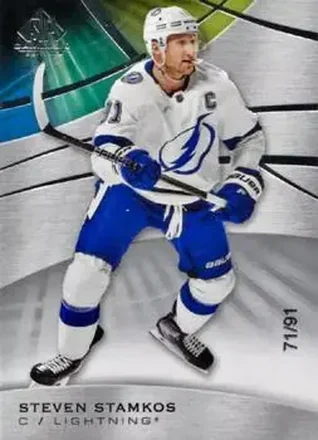 2019-20 SP Game Used #12 - Steven Stamkos - Tampa Bay Lightning