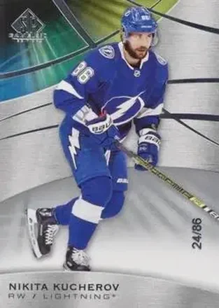 2019-20 SP Game Used #14 - Nikita Kucherov - Tampa Bay Lightning