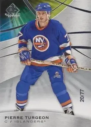 2019-20 SP Game Used #15 - Pierre Turgeon - New York Islanders