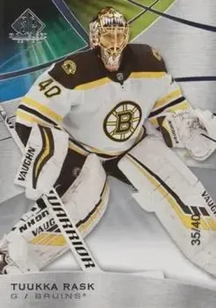 2019-20 SP Game Used #20 - Tuukka Rask - Boston Bruins