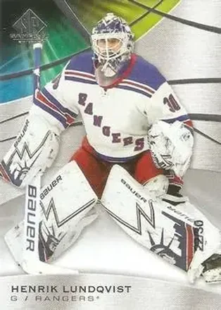 2019-20 SP Game Used #24 - Henrik Lundqvist - New York Rangers