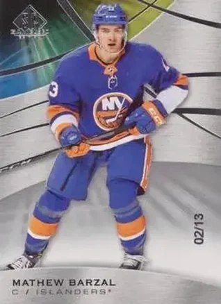 2019-20 SP Game Used #25 - Mathew Barzal - New York Islanders